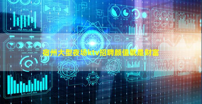 宿州大型夜场ktv招聘颜值就是财富